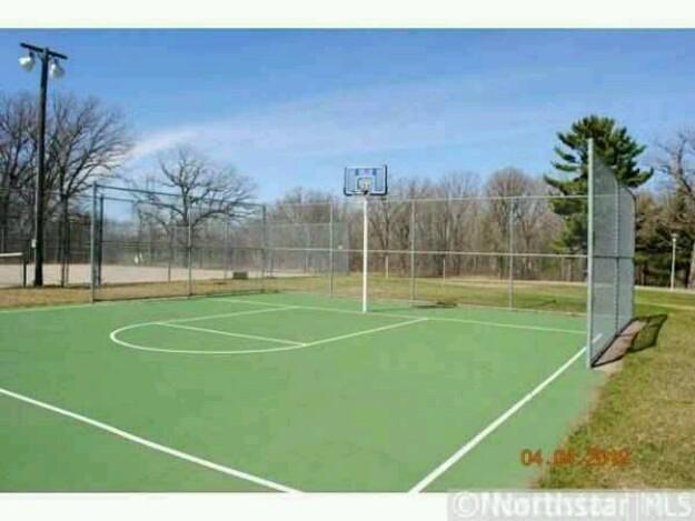 Tennis, basketball, volleyball courts