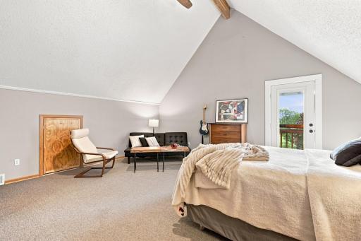 Larger Upstairs Bedroom with Sitting Area