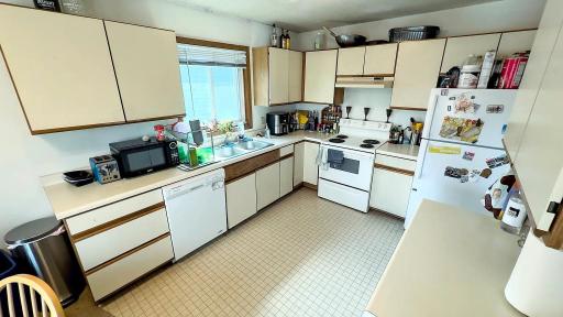 Kitchen with space for eat-in area