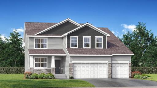 Artistic rendering of a similar home, colors and features may vary.