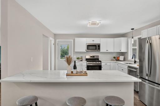 Updated Kitchen w/ Island