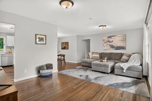 Large, Open, & Bright Living Room