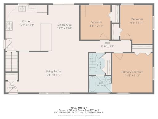 Main Level Floorplan