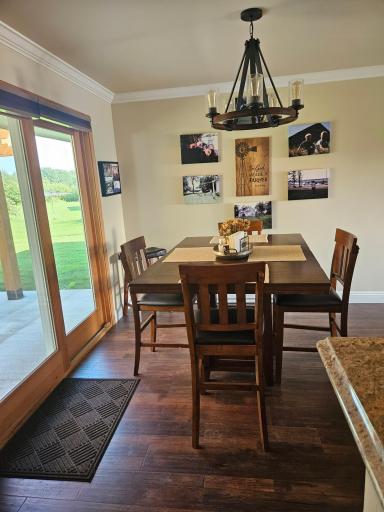 Dining Room w access to patio