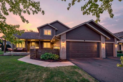 Wow! Stunning home from the moment you drive up! Welcoming porch and front patio section is a standout.