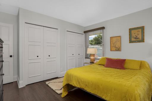 Double Closets in the Primary Bedroom