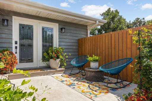 Back Patio Area