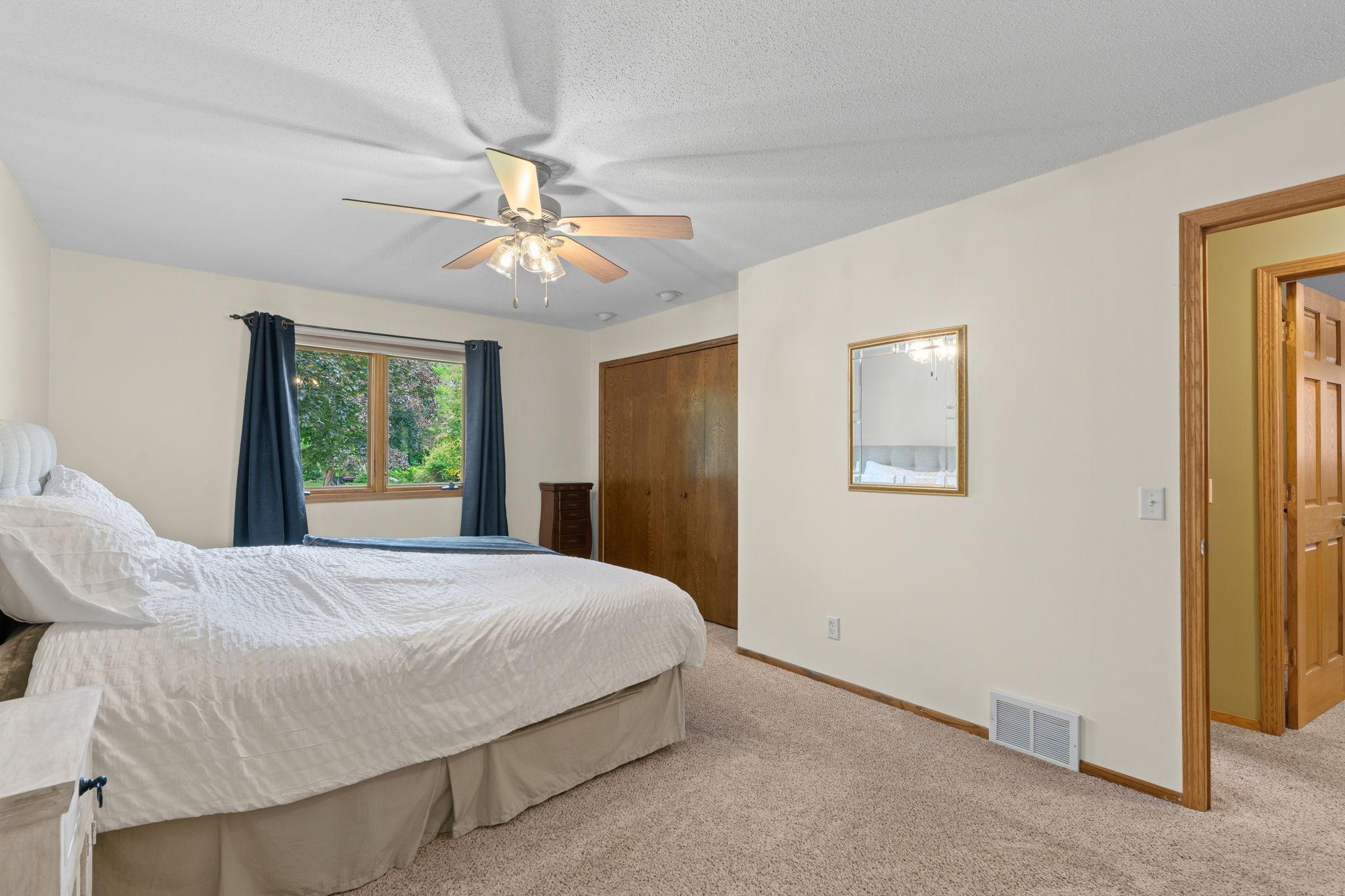 Three bedrooms upstairs, including a spacious primary suite!