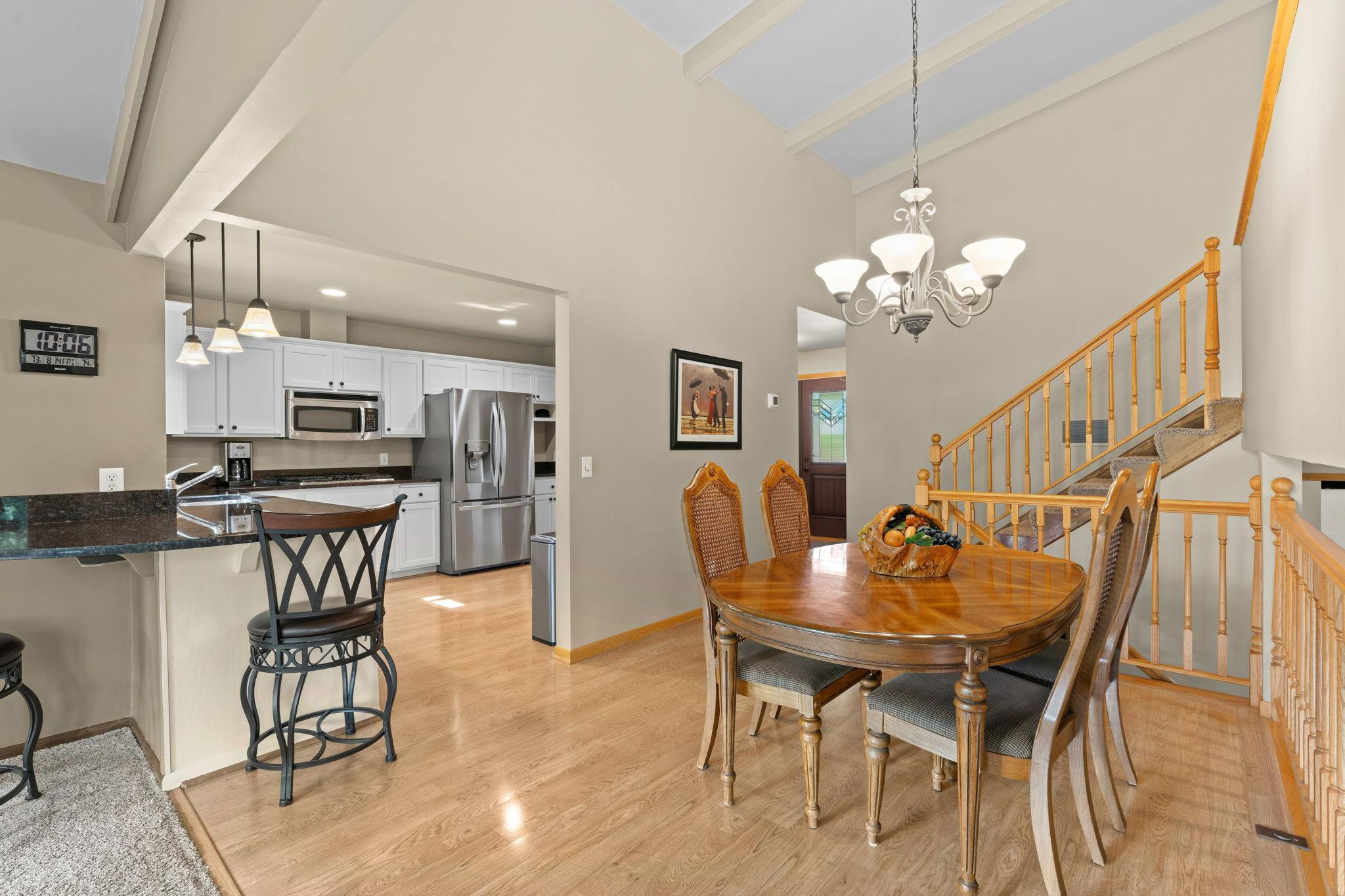 The main level flows nicely and opens to the lower level, making it a great space for entertaining.