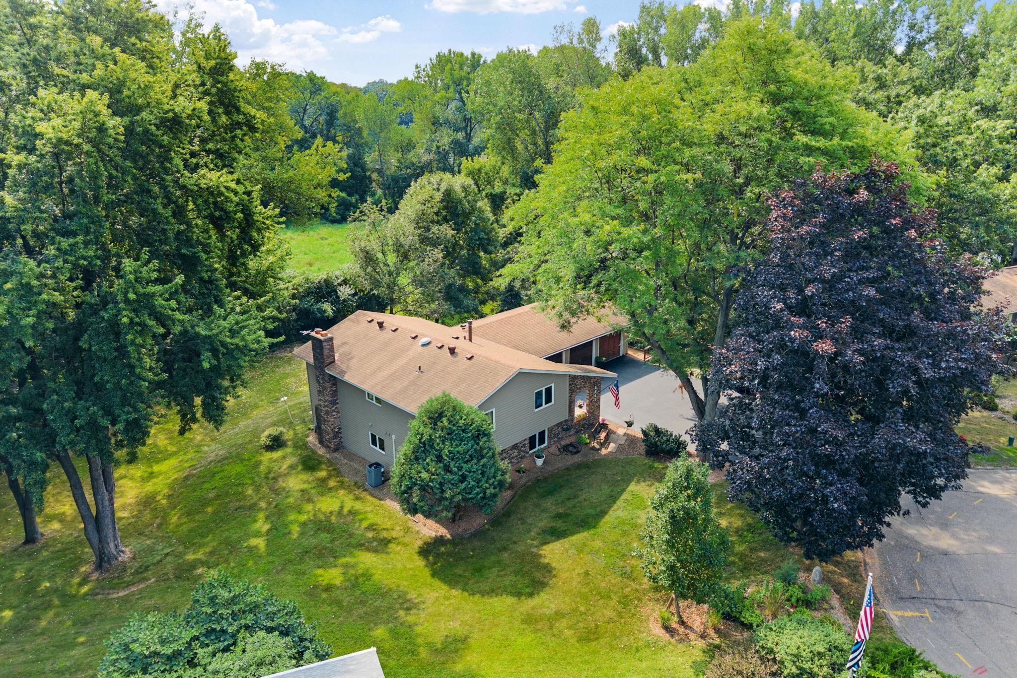 Tucked on a quiet cul de sac on a beautiful .59 acre lot, with wetlands and a creek out back creating a home for deer, turkey and other wildlife.