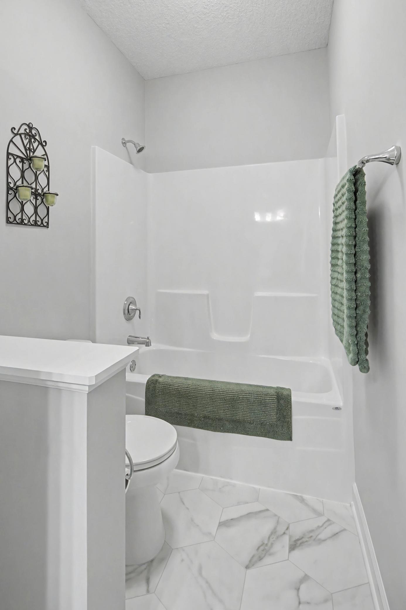 Full Bath at the Main Level
