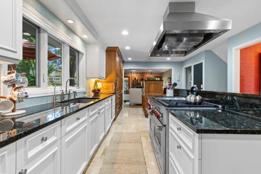 The kitchen is truly the center of the home, offering a beautiful mix of style and function.