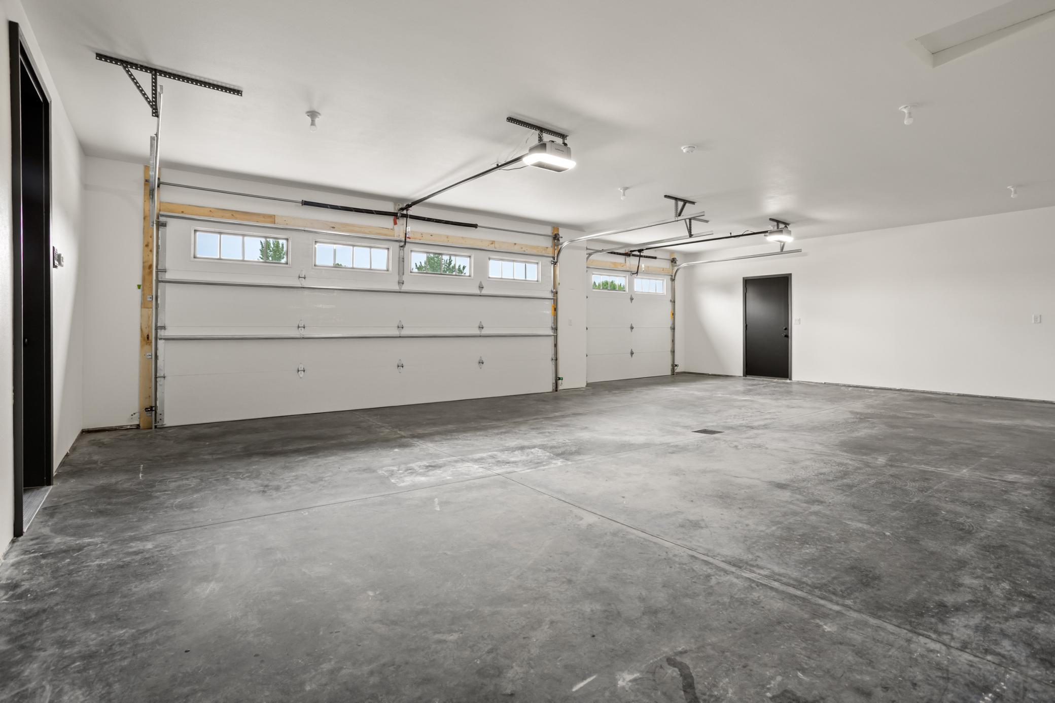 Garage with Floor Heat