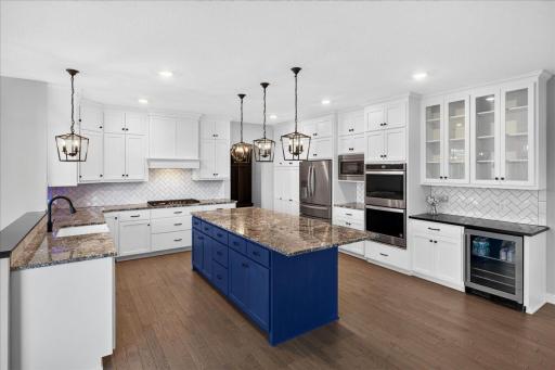 Jaw dropping gourmet kitchen equipped for the novice or expert