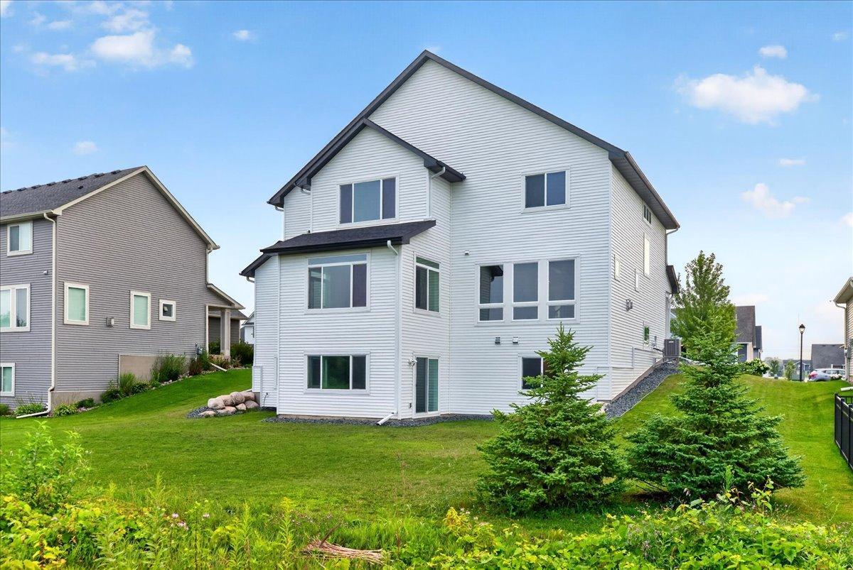 Nice, flat usable backyard.