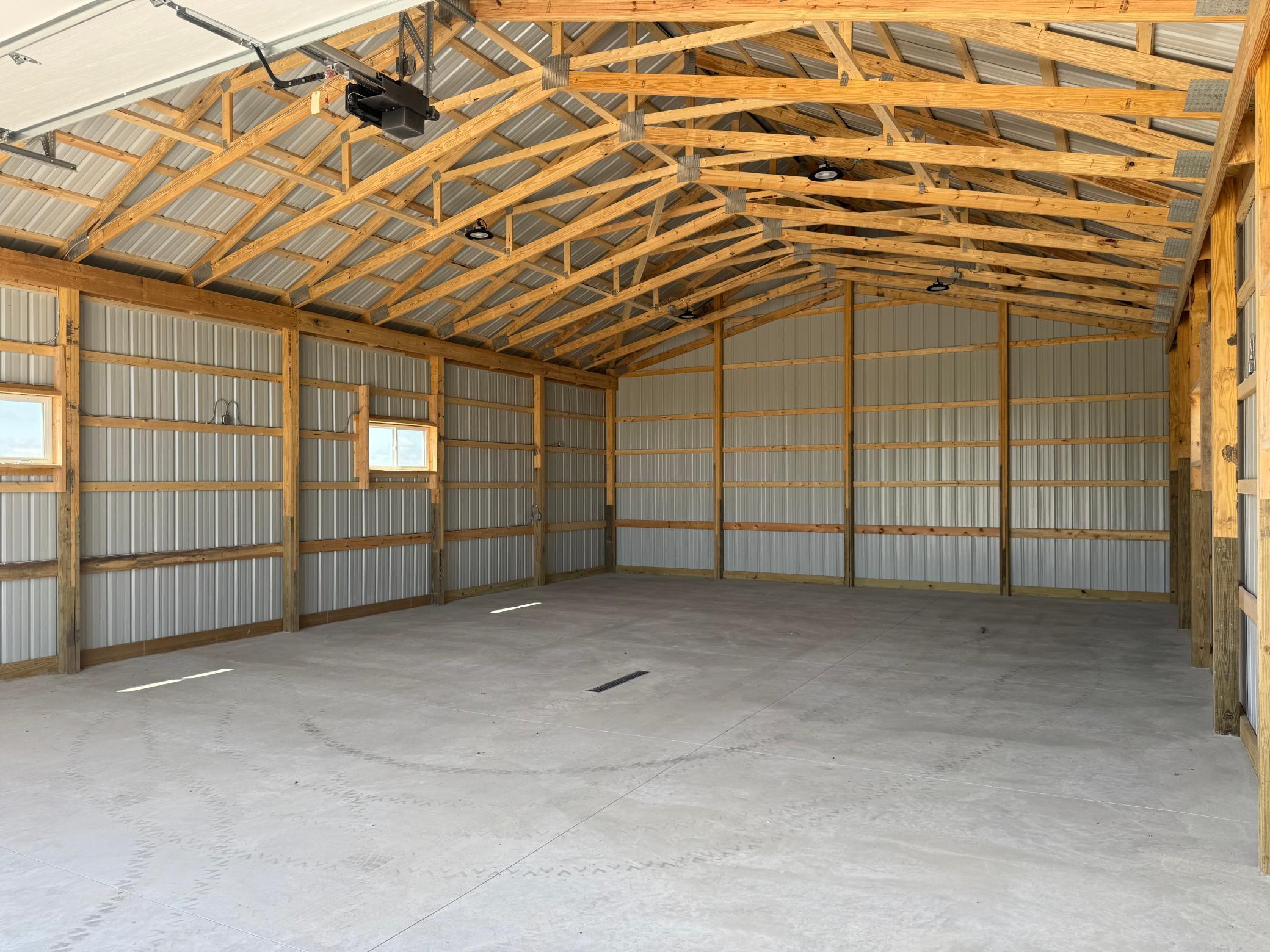 Inside of Shed