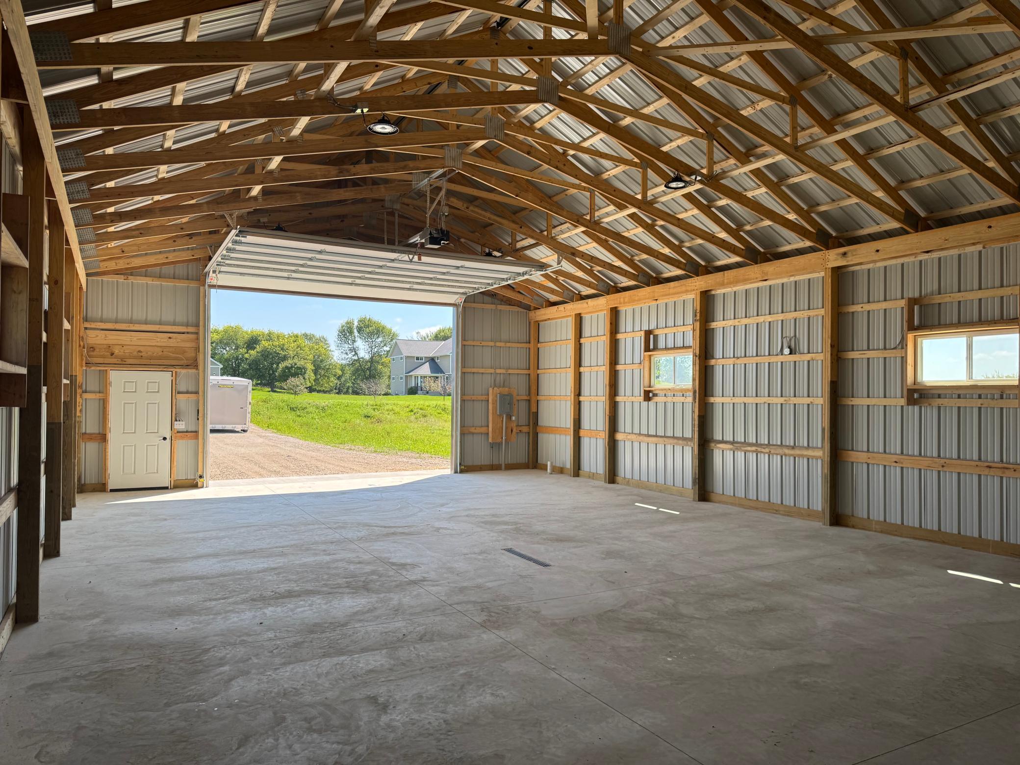 Inside of Shed