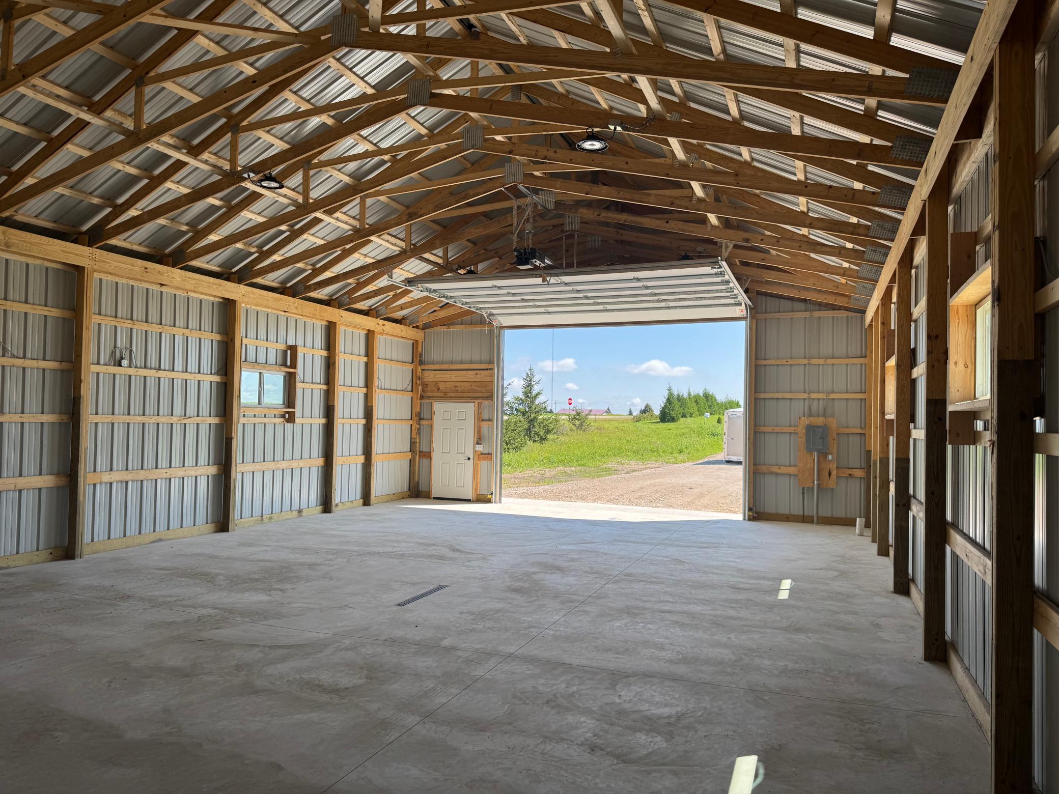 Inside of Shed