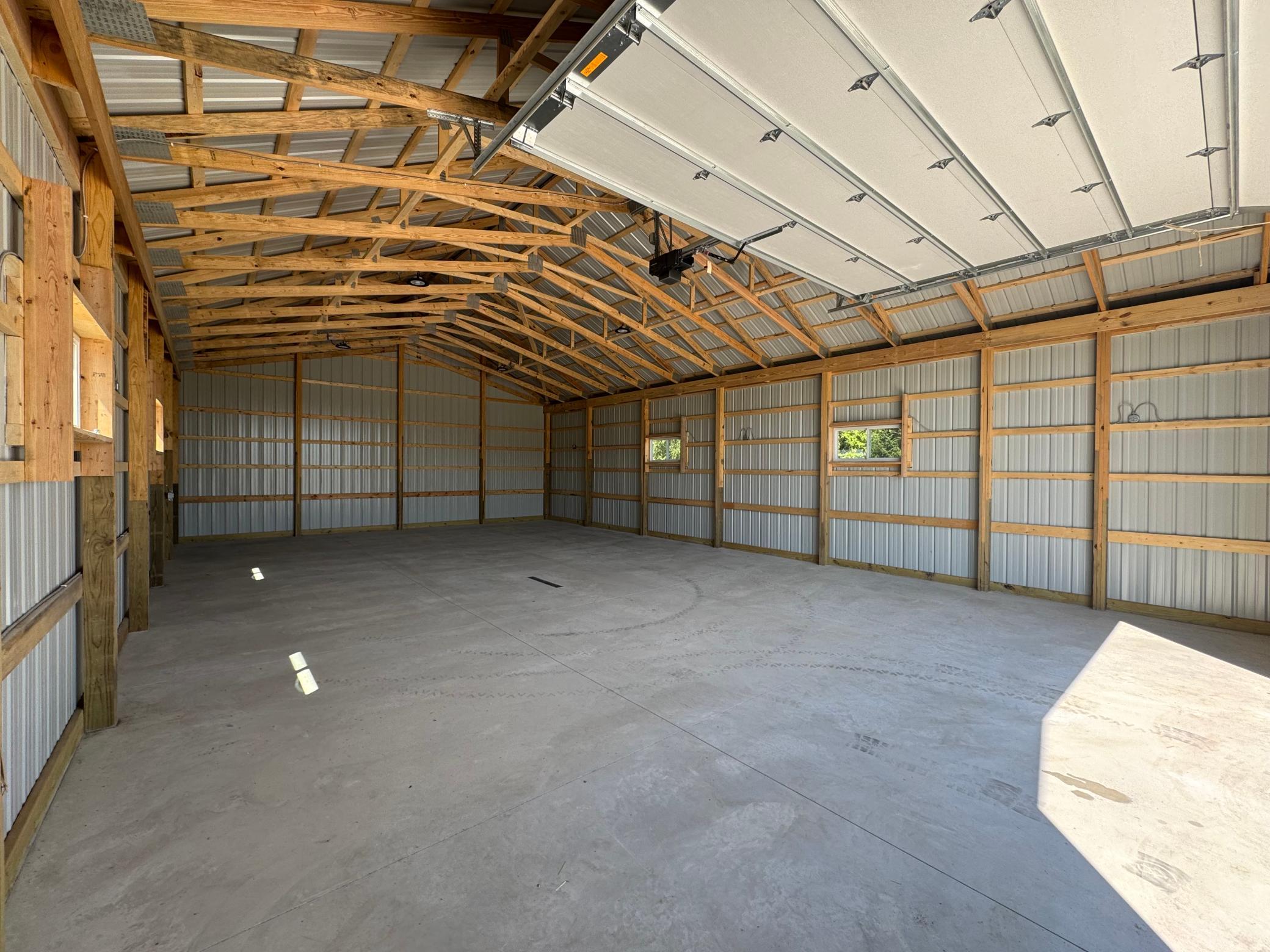 Inside of Shed