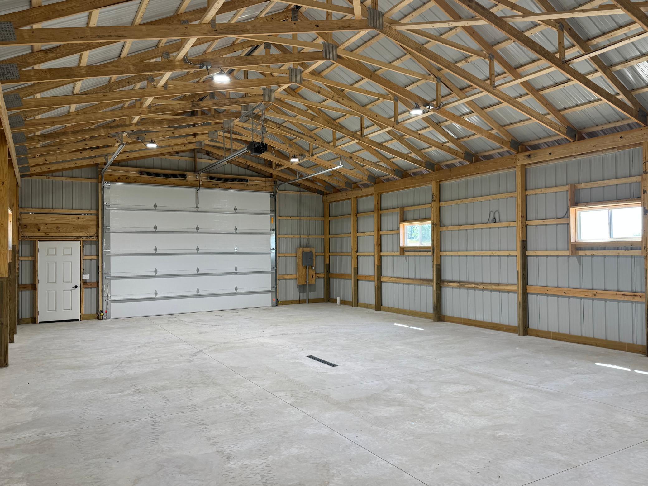 Inside of Shed