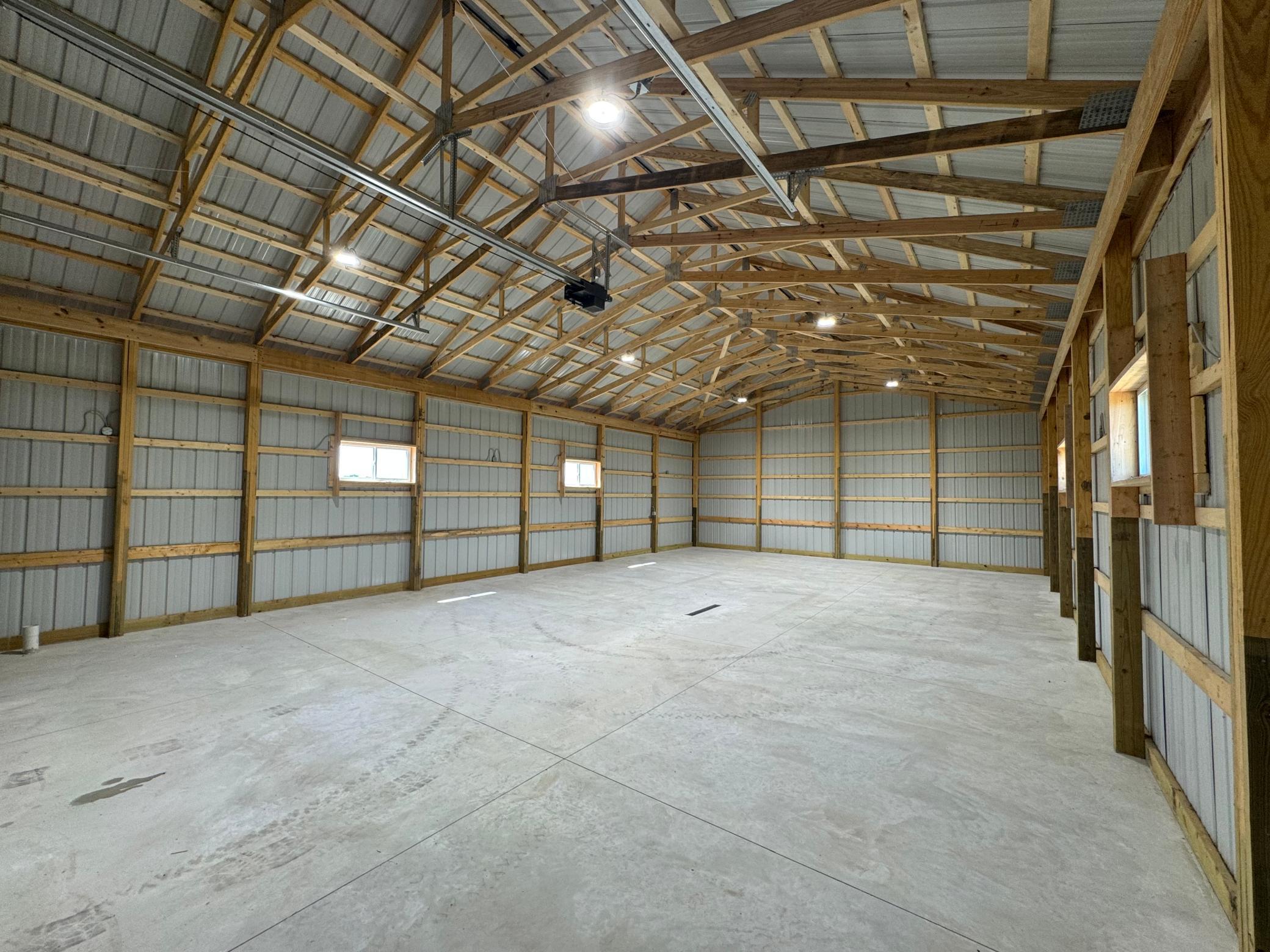 Inside of Shed