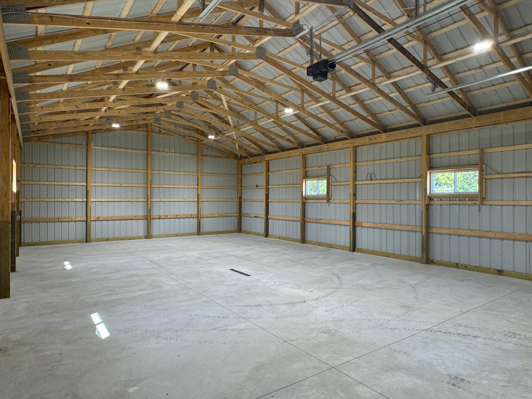 Inside of Shed
