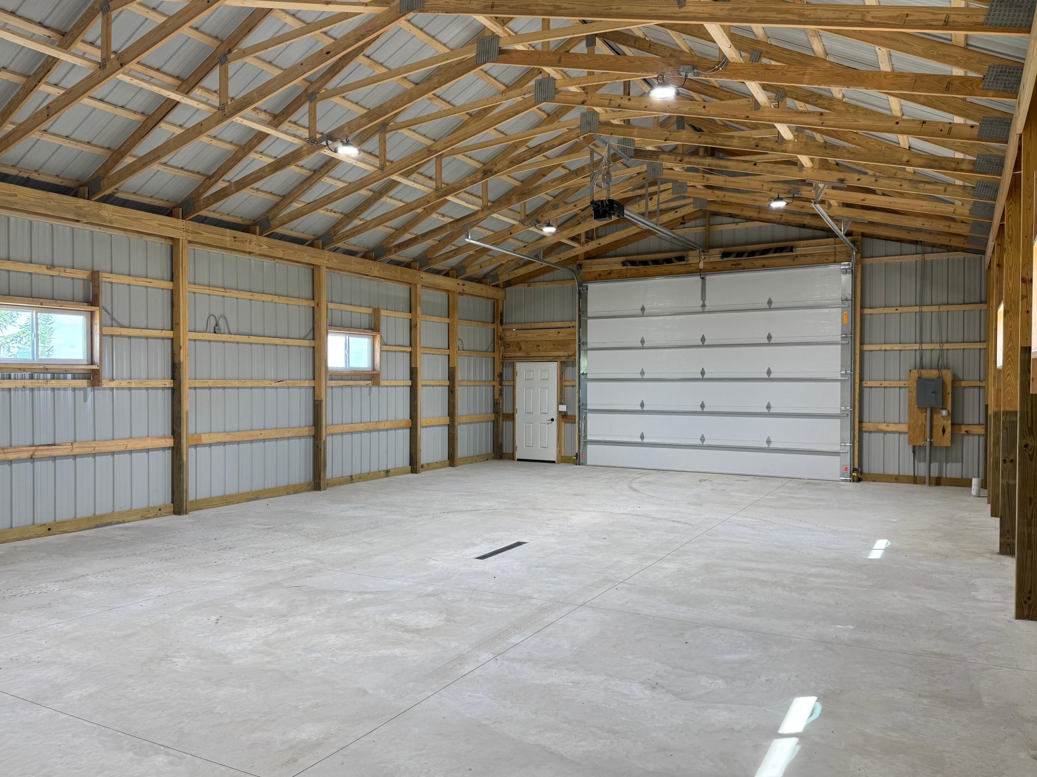 Inside of Shed