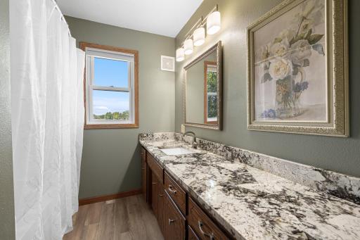Upper level bathroom