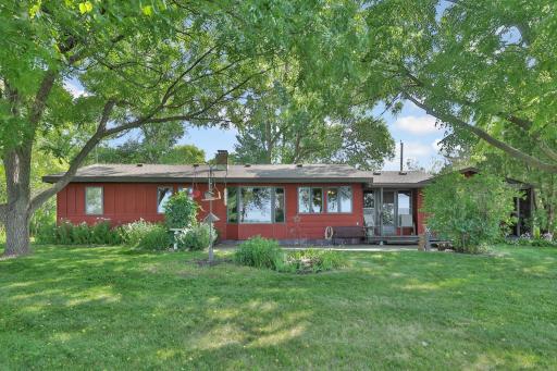 Front of the house facing the lake.