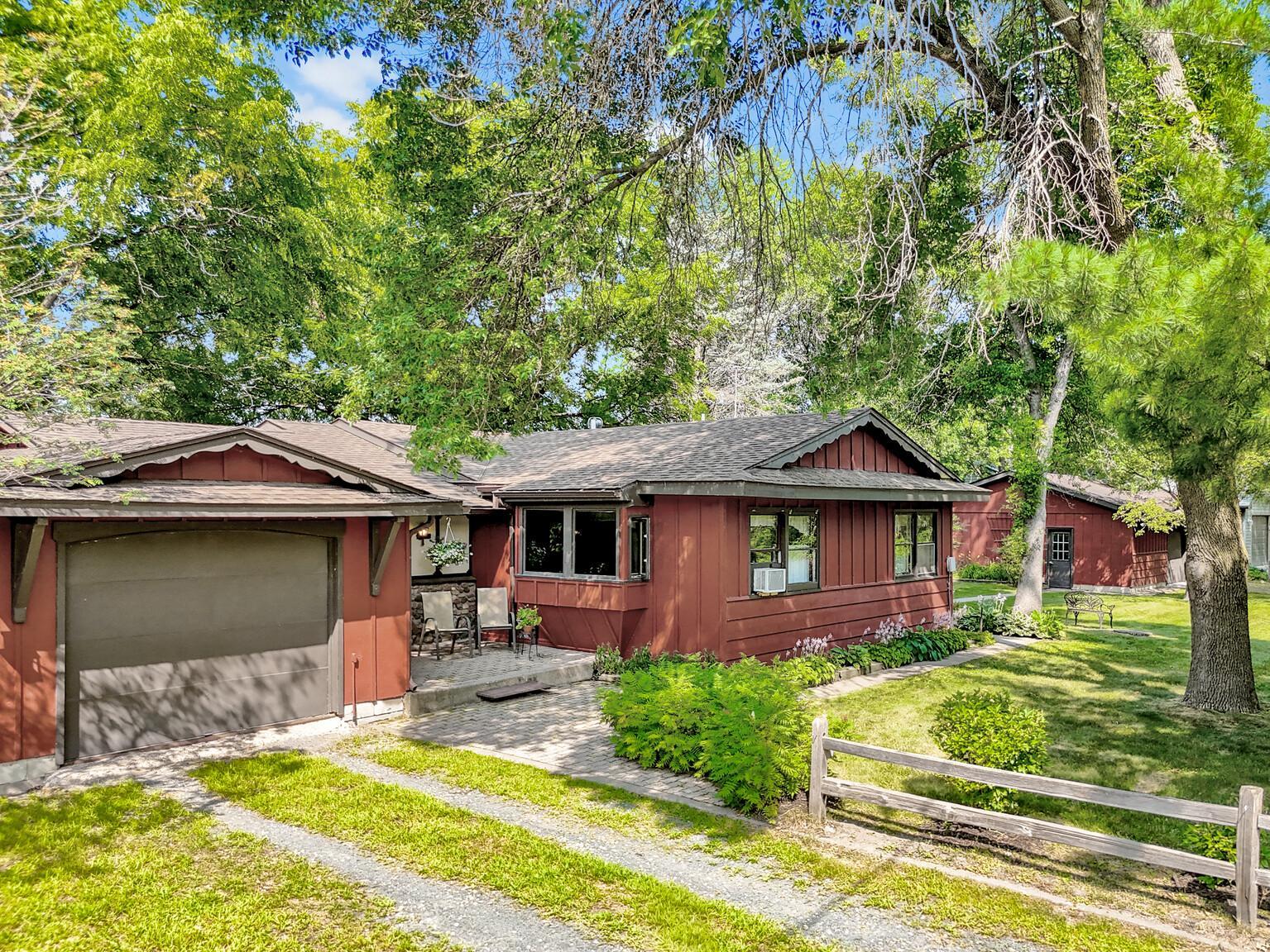 Over 1,900 feet on the main level, attached single garage.