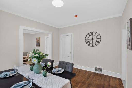 Main Floor Unit - Dining Room
