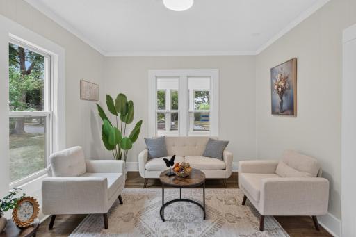 Main Floor Unit - Living Room