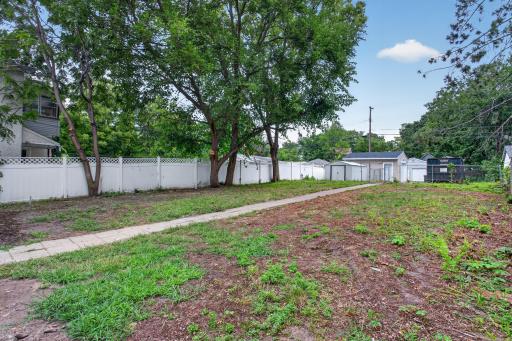 Large Yard