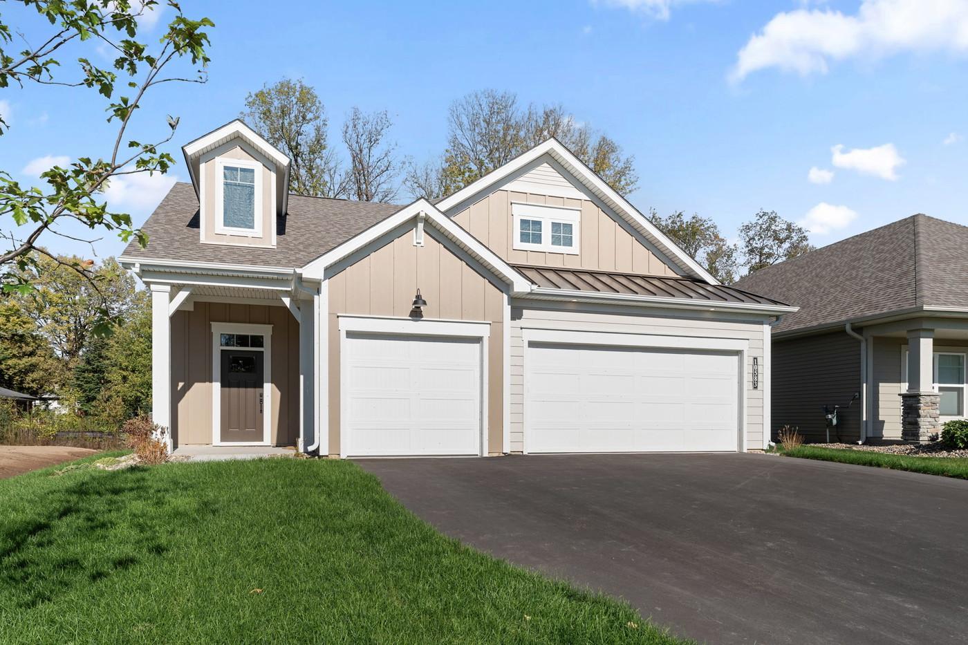 The Magnolia is a 2-story slab on grade home that boasts a 3-car garage!