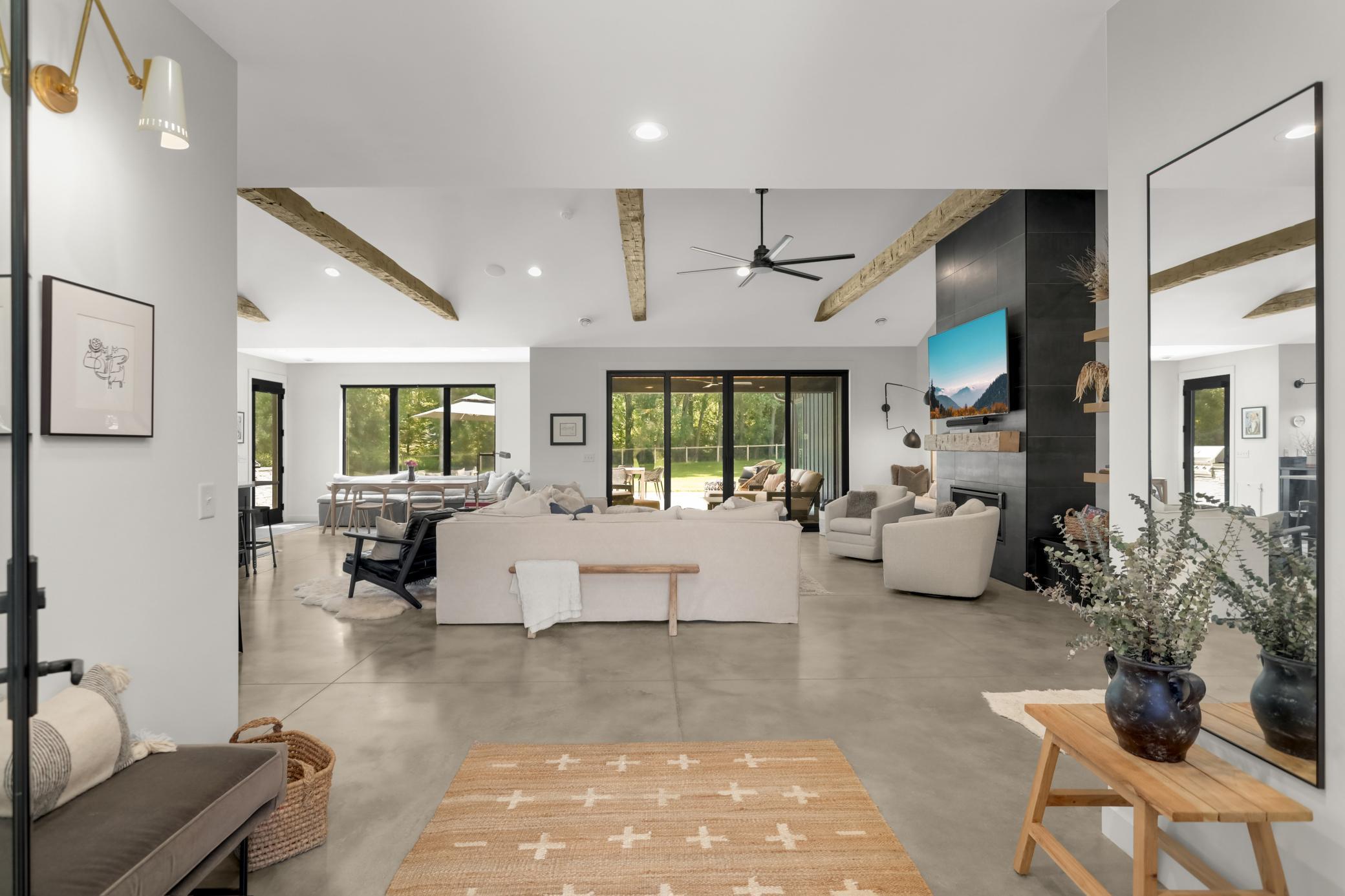 Expansive and open, yet undeniable warmth from the moment you enter