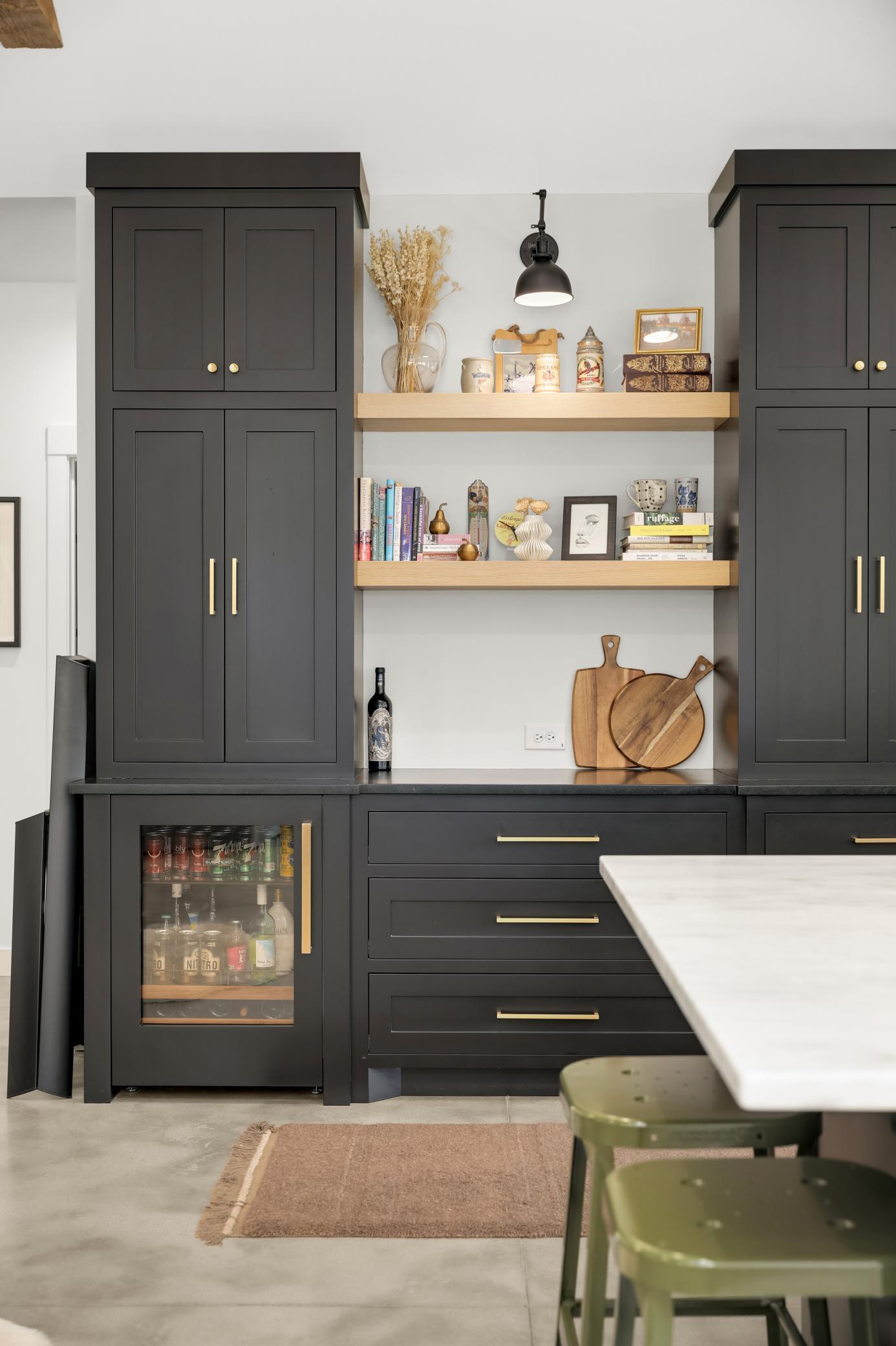 Smart storage throughout the kitchen & home