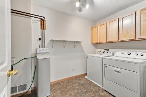 Upper Level Laundry with more Storage