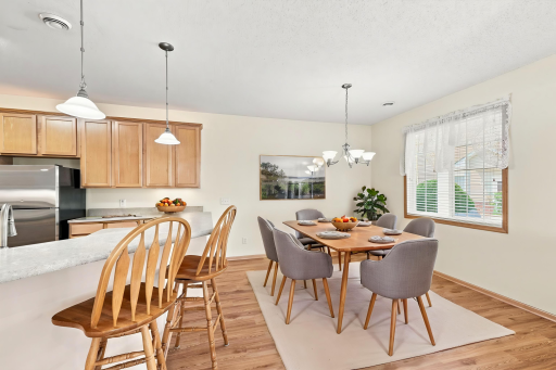 This Photo is Virtually Staged - Dining Area