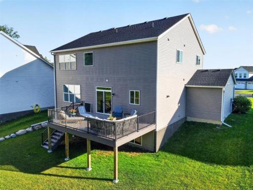 Another great view of the back of the home