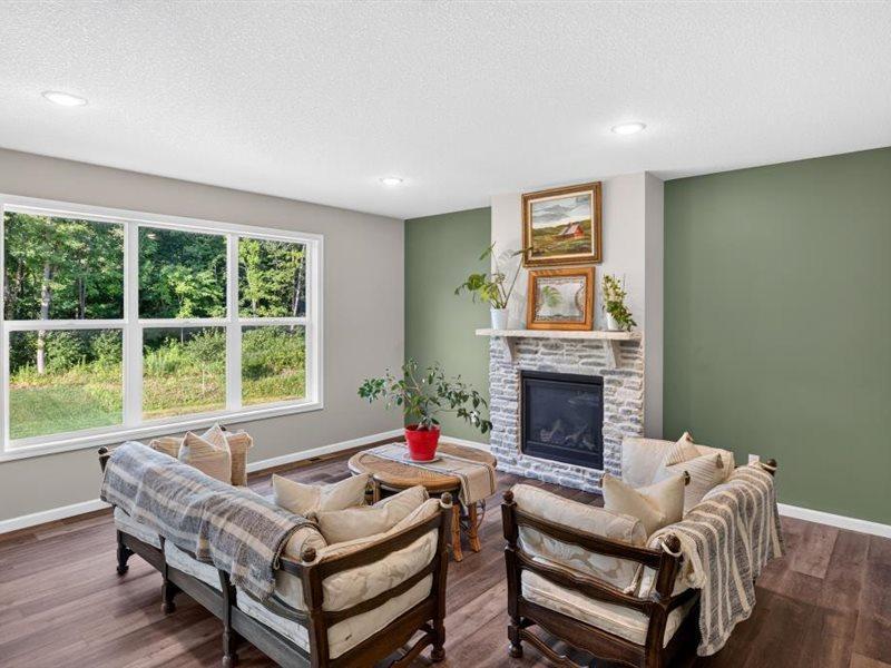 The living room