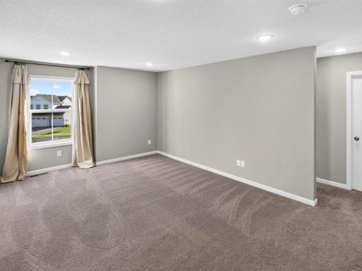 Loft area...look at all the space! Many possibilities