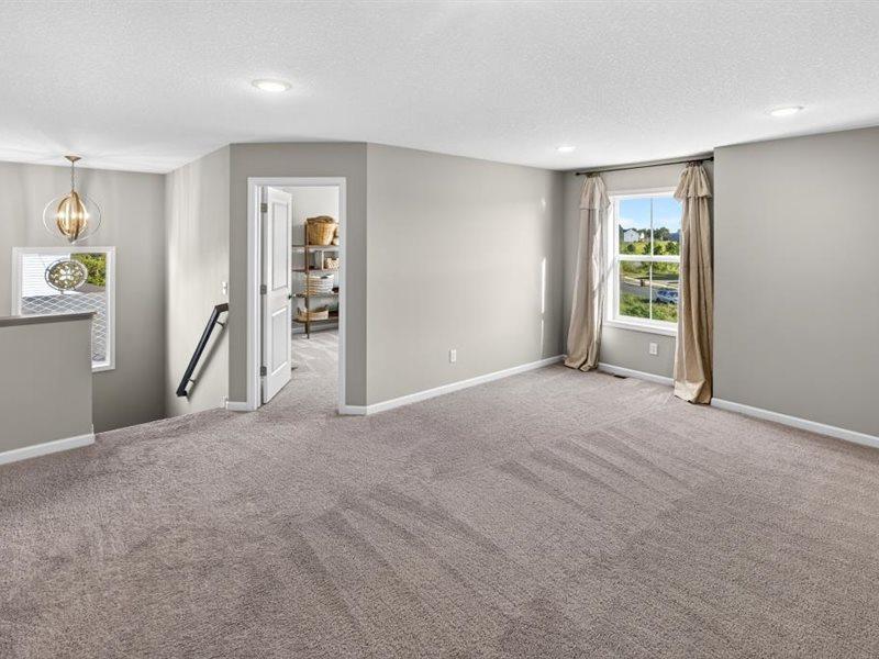 Another view of the loft area