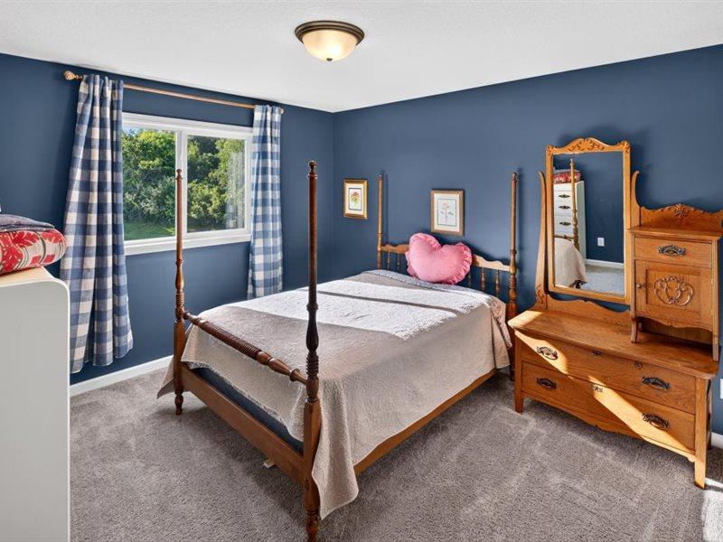 Bedroom number two located upstairs
