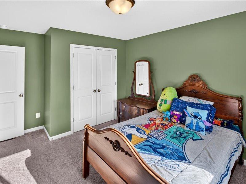 Another view of bedroom number three