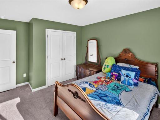 Another view of bedroom number three