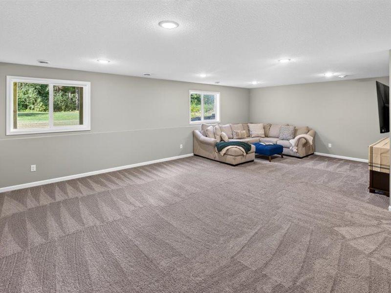 Lower level look out family room