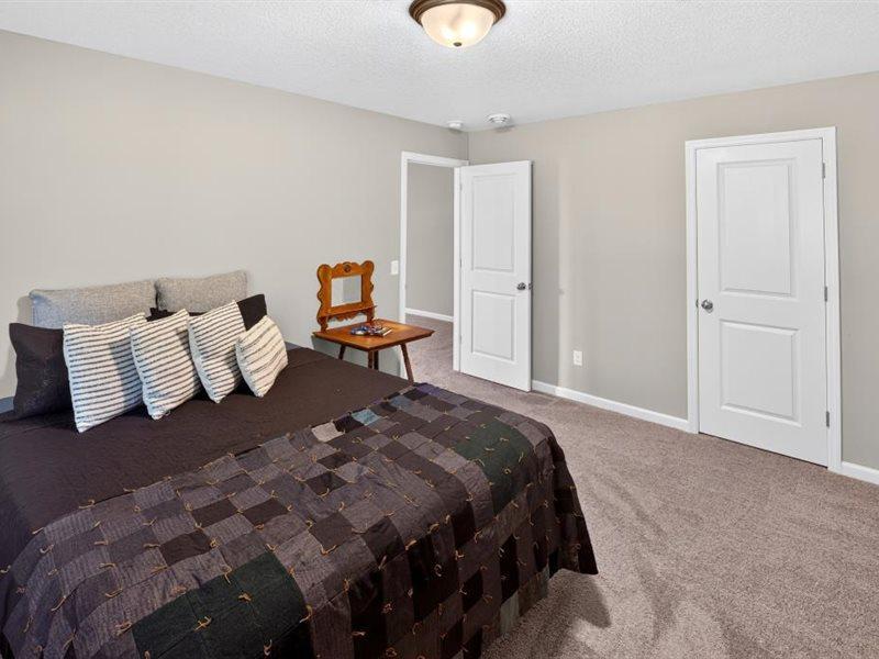 Another view of bedroom number five...how nice for guests