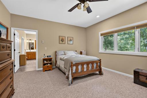 Primary suite w/ private bath