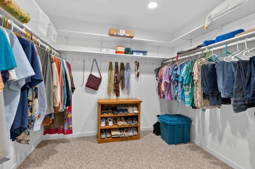 Walk-in closet + safe room/storm shelter