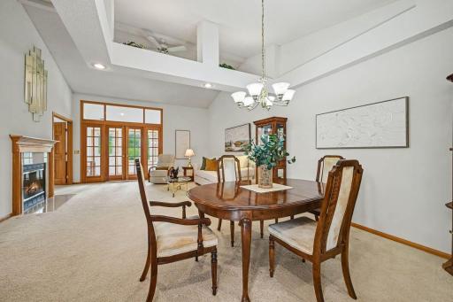 Open Dining to Living Room